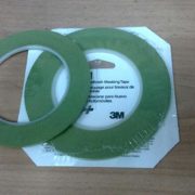 3M Scotch® Fine Line Tape 218 Green 1/4 inch width 3mm