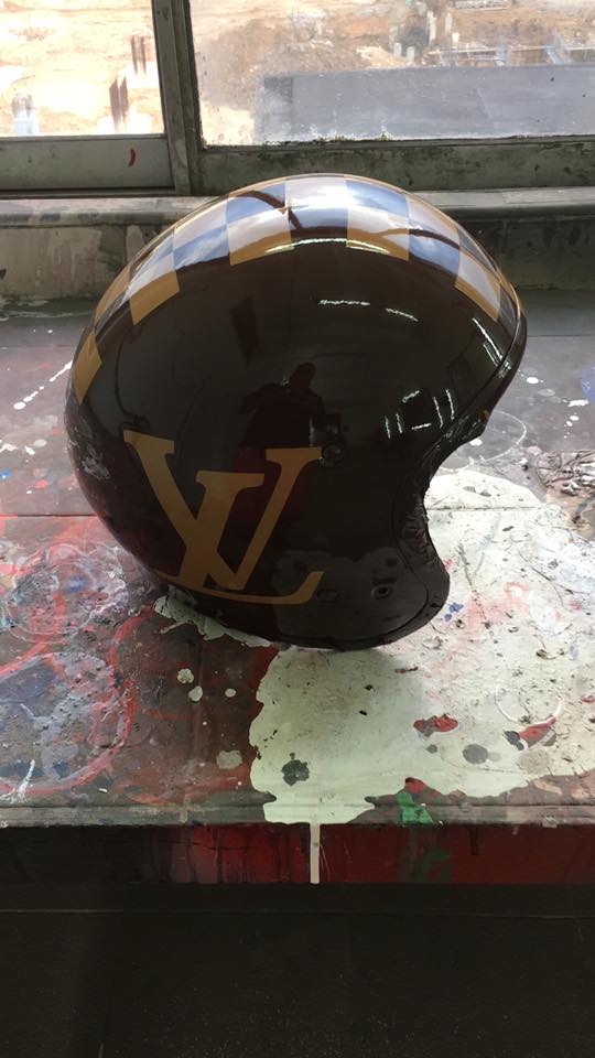 custom louis vuitton motorcycle helmet