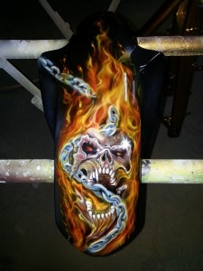 Fire Skull